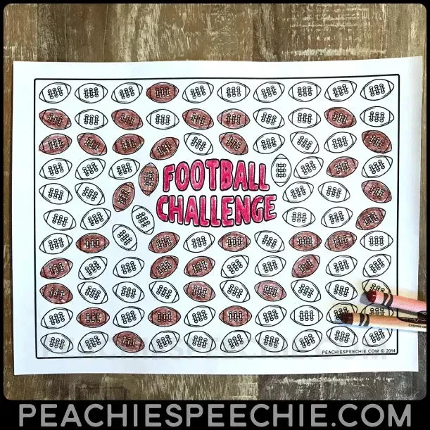 100 Trials Sports Challenges by Peachie Speechie