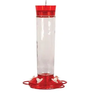 20 Oz. Glass Hummingbird Feeder