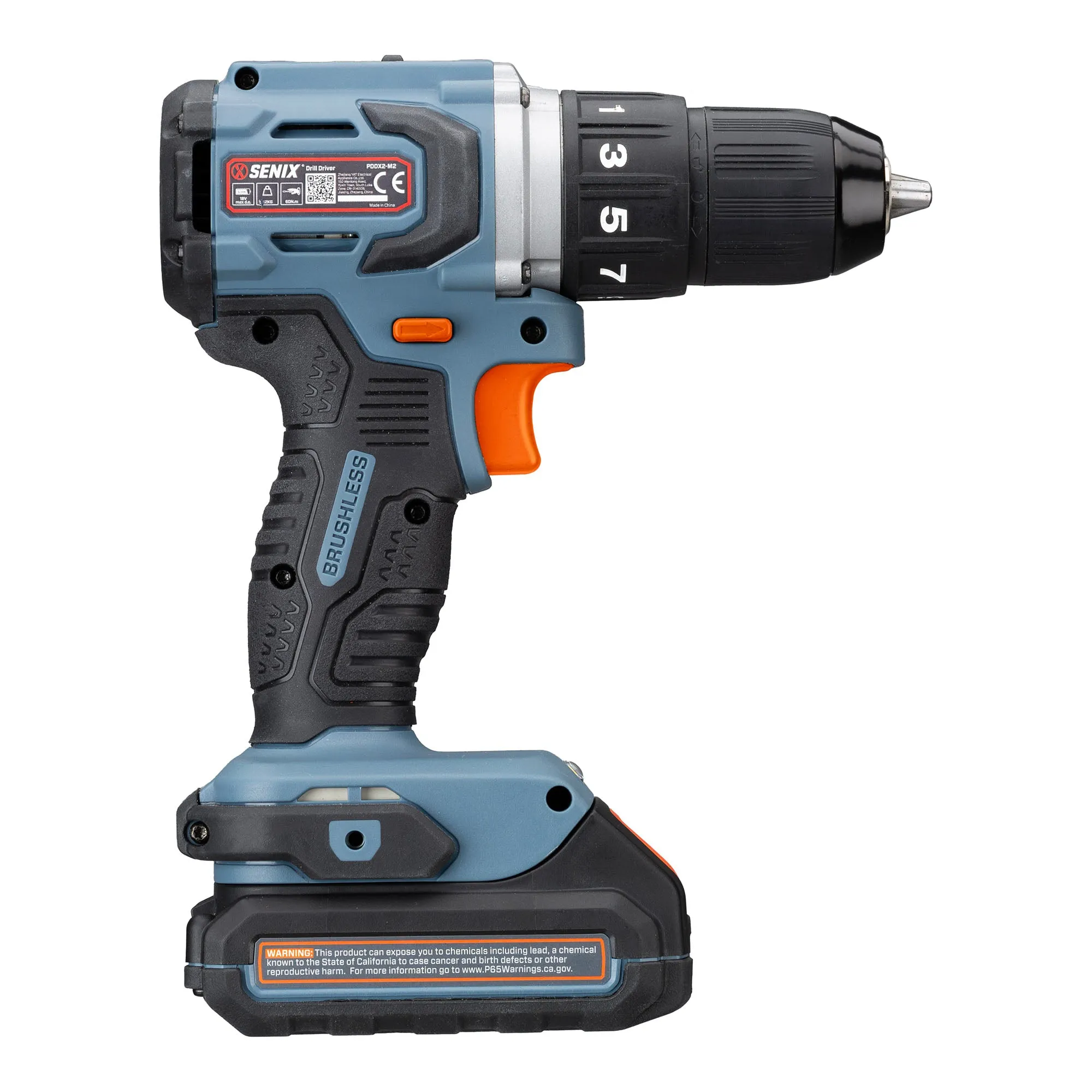 20 Volt Max* 1/2-Inch Brushless Drill Driver (Battery and Charger Included), PDDX2-M2