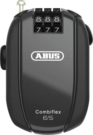 Abus Combiflex StopOver 65 Cafe Lock - Black