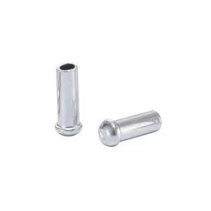 Alligator 2.0mm Cable End Caps (Silver)