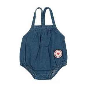 ANALOGIE BLUE SUNSHINE GIRLS ROMPER [FINAL SALE]