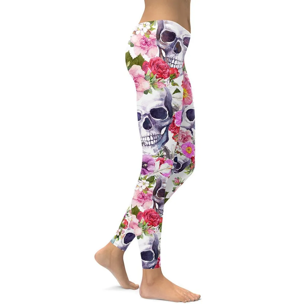 Boho Skull Leggings