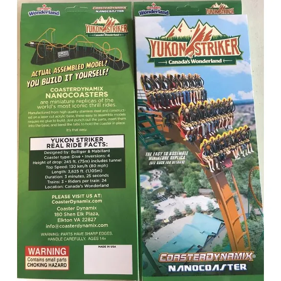 Canada's Wonderland Yukon Striker NanoCoaster