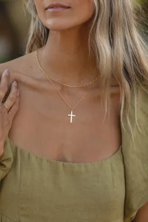 Chloé Cross Necklace