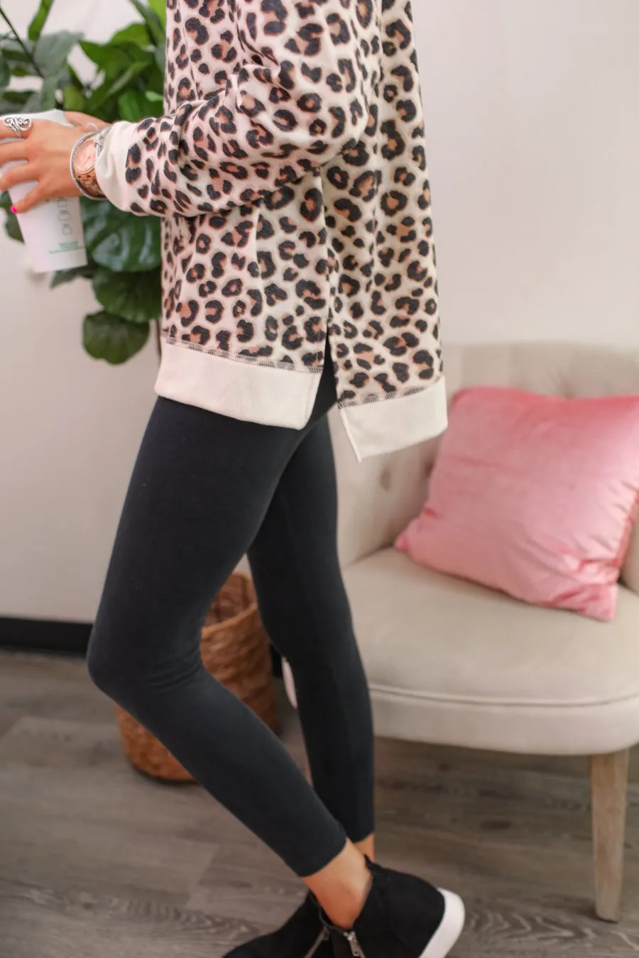 Dalton Hi-Low Leopard Tunic