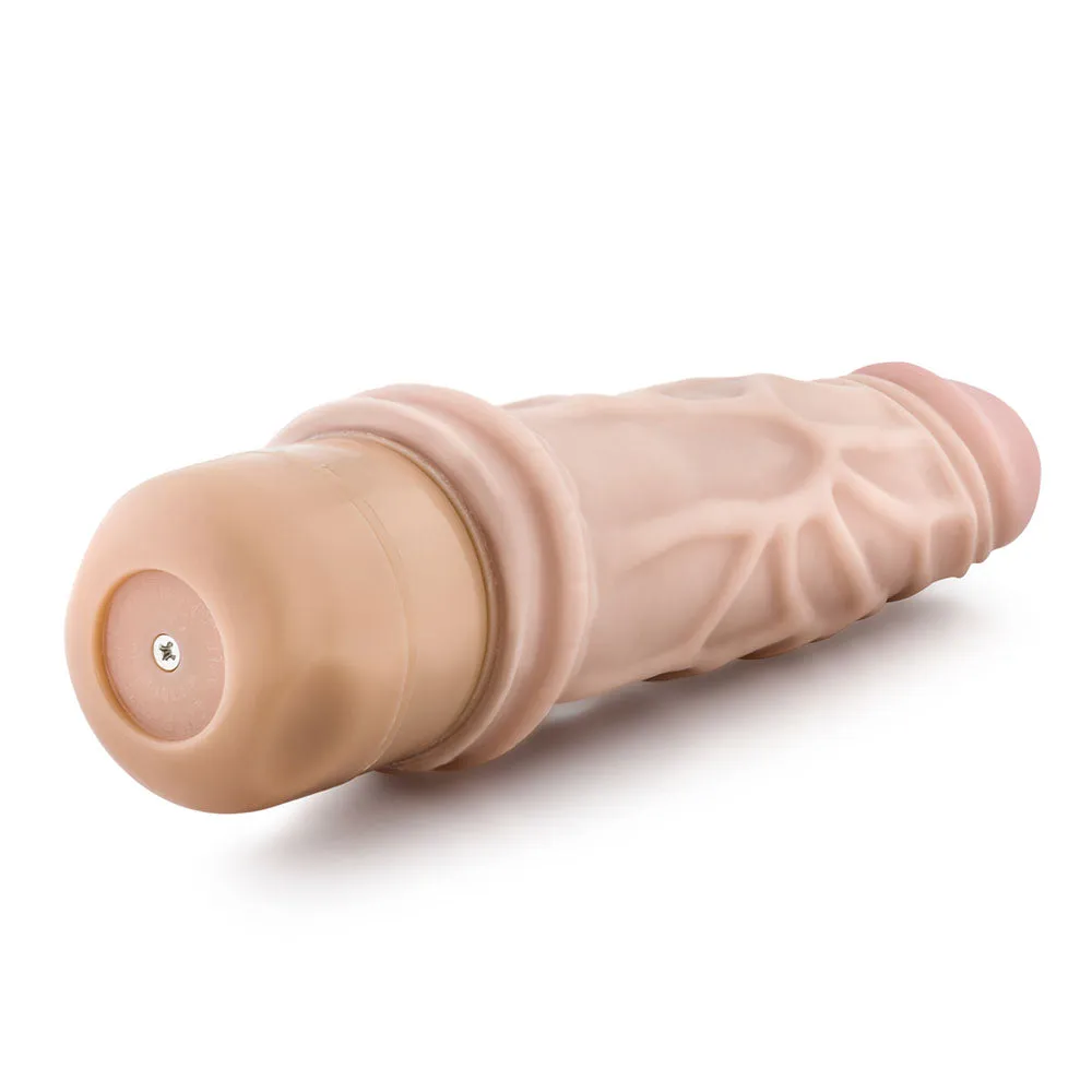 Dr. Skin Cock Vibe 3 Vibrating 7.25 Inch Dildo