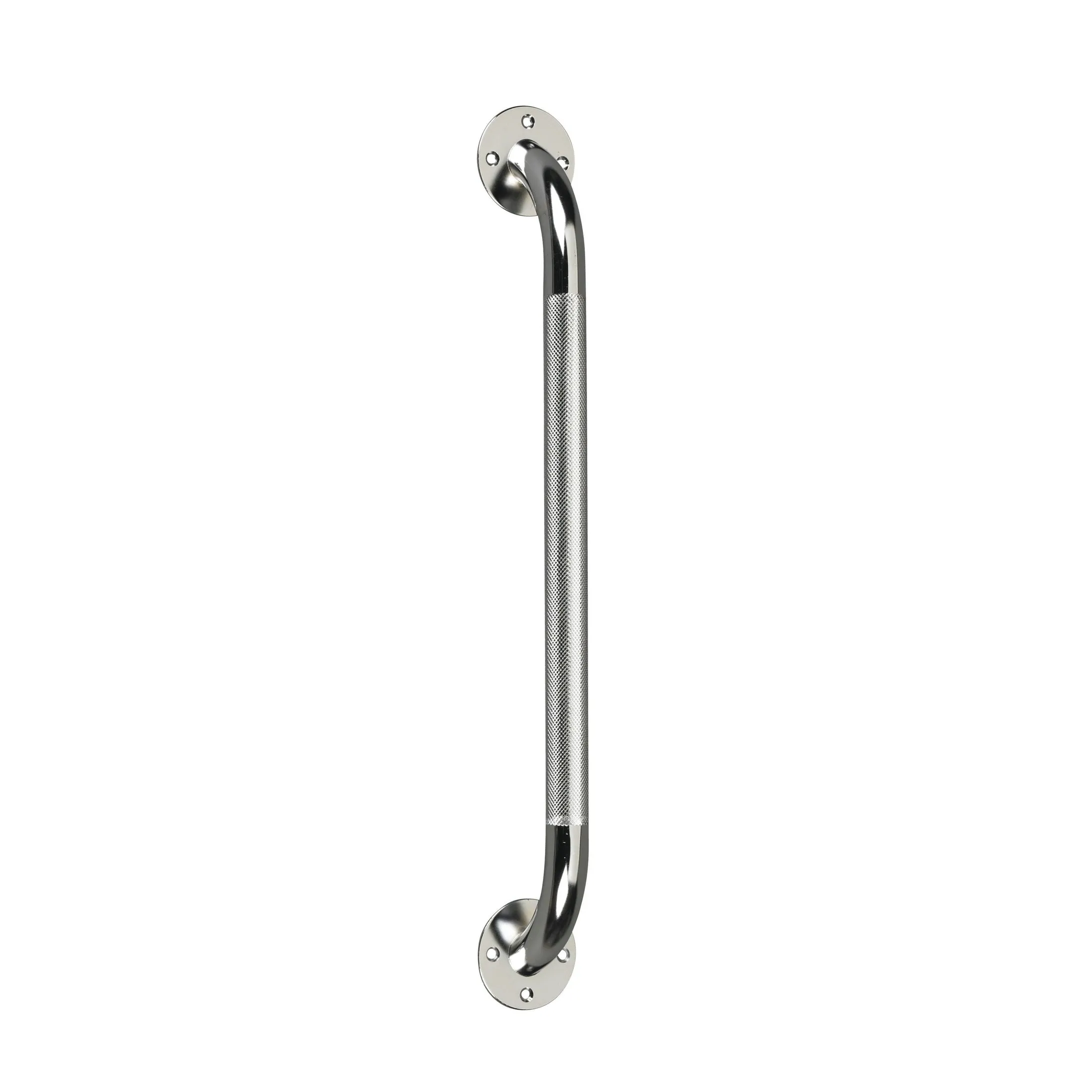 Drive Medical Chrome Knurled Grab Bar - 18"