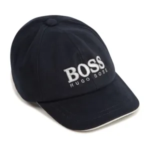 Hugo Boss Boys Navy Baseball Hat