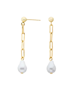 Iben Earring 18ct Gold Plated