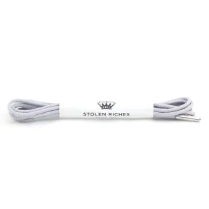 Isolar Silver Dress Shoelace (Length: 27"/69cm)