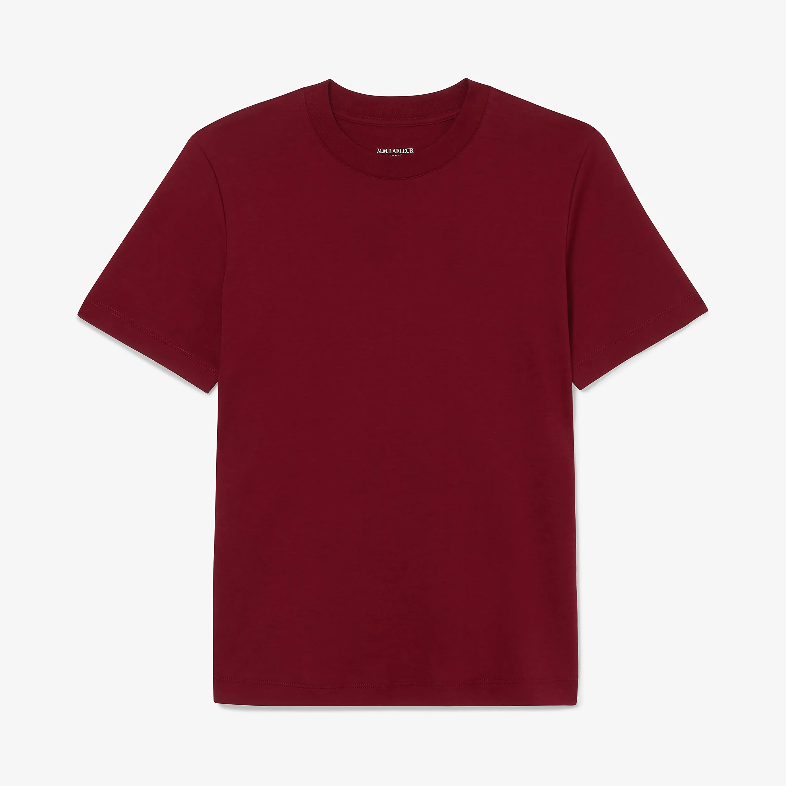 Leslie T-Shirt - Pima Cotton :: Maroon