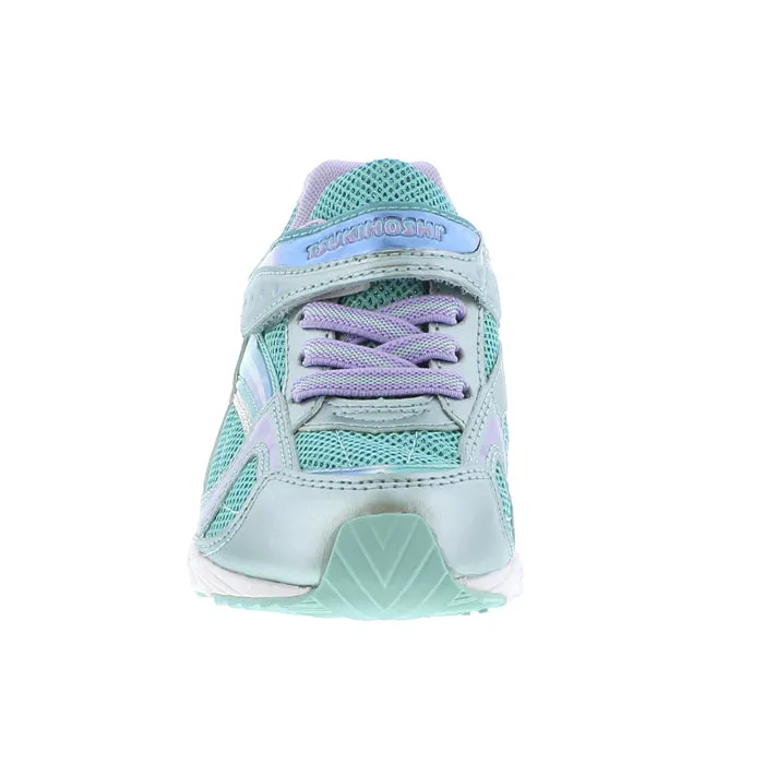 Little Girl Tsukihoshi Glitz Sneaker Mint/Lavender