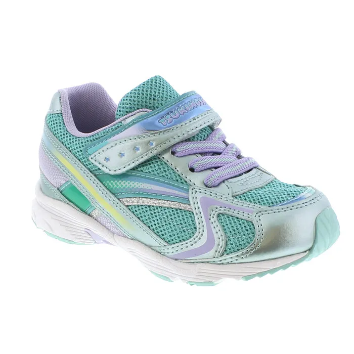 Little Girl Tsukihoshi Glitz Sneaker Mint/Lavender