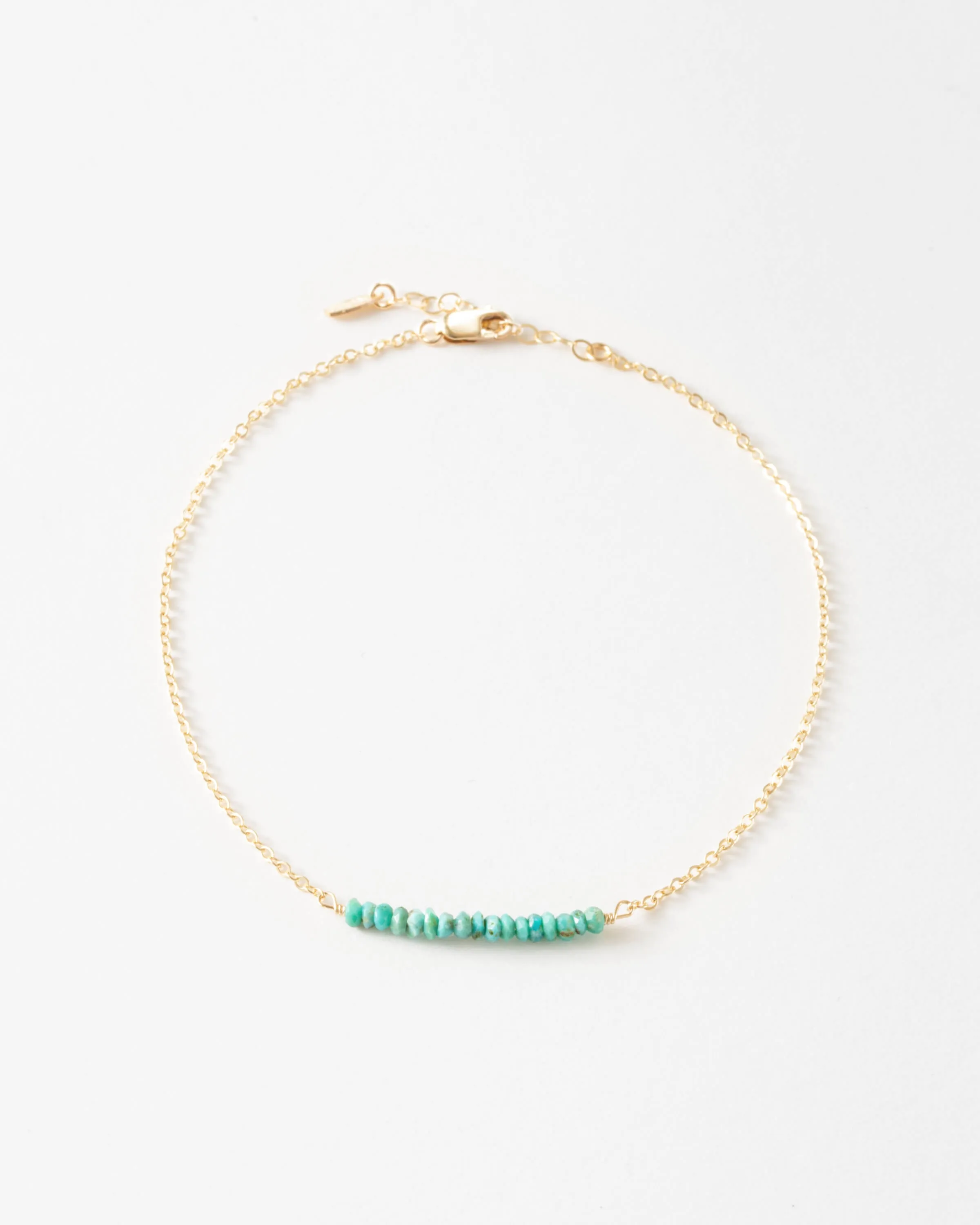 Maia Gemstone Anklet