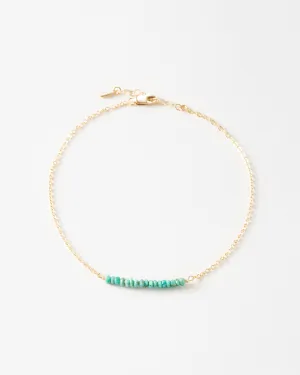 Maia Gemstone Anklet