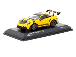 Minichamps X Tarmac Works 1/64 Porsche 911  GT3 RS Signal Yellow - COLLAB64