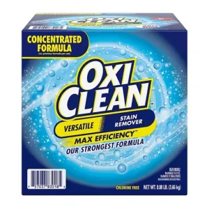 OxiClean - Concentrated Max Efficiency Versatile Stain Remover Powder - 8.08 lbs