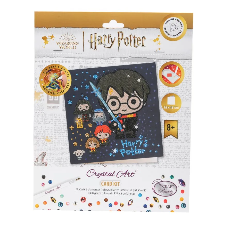 "Harry Potter Family" Harry Potter Crystal Art Card