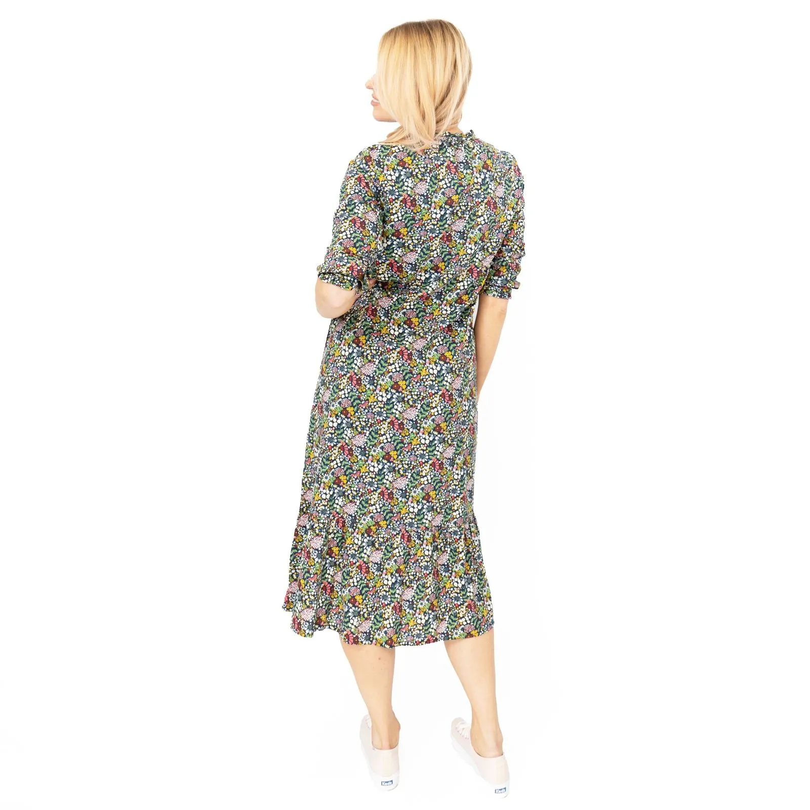 Seasalt Southern Sun Floral Midi Dress