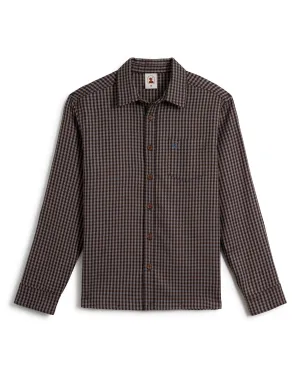 The Tresco Shirt - Tierra Houndstooth