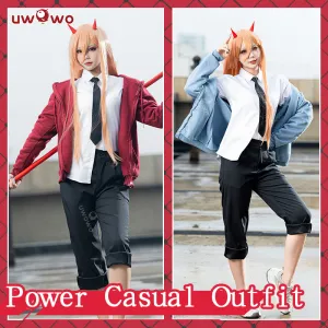 Uwowo Cosplay Power Cosplay Adult Women Casual Outfits