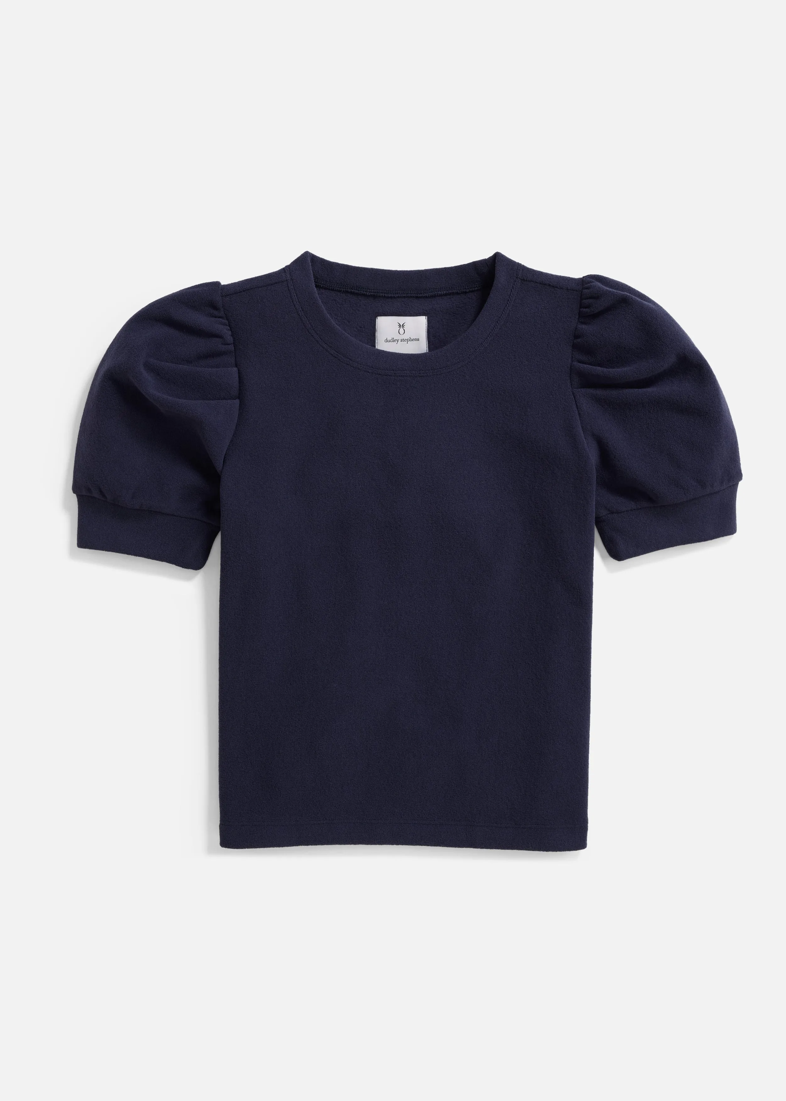 Walker's Point Puff in Terry Fleece (Navy)